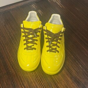 Mason Margiela yellow sneakers